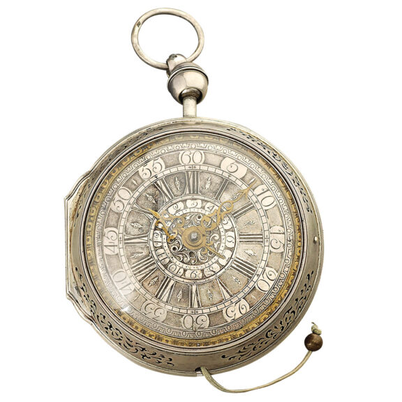 English exceptionally well preserved coach clock Circa 1760