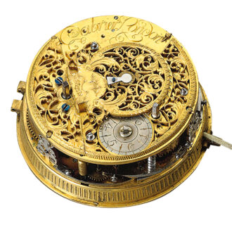 English exceptionally well preserved coach clock Circa 1760