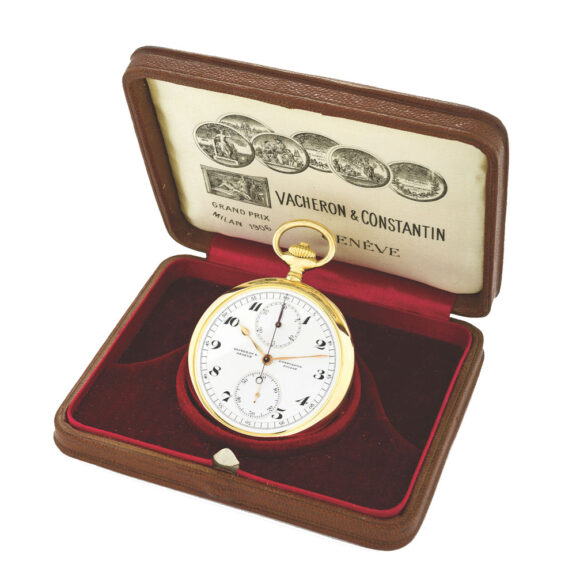 Swiss pocket lever with chronograph and progressive 30 minute register Circa 1925 Swiss pocket lever with chronograph and progressive 30 minute register Circa 1925