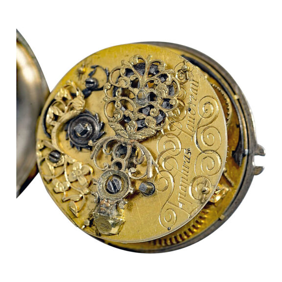 French silver pendant pocket watch Circa 1675 French silver pendant pocket watch Circa 1675