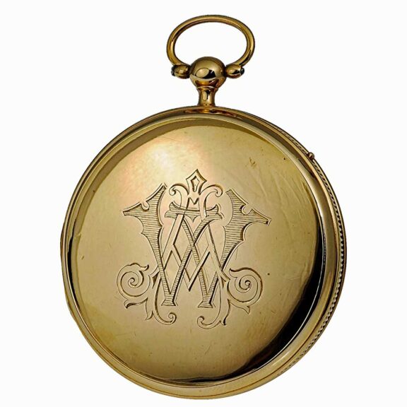 Swiss watch with musical movement and automaton Circa 1810 Swiss watch with musical movement and automaton Circa 1810