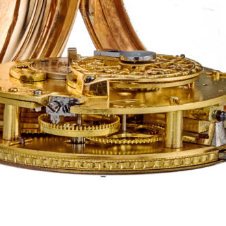 A Breguet 18 carat gold French verge pocket watch Circa 1800