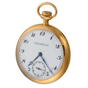 A 18 carat gold Patek Philippe pocket watch Circa 1920