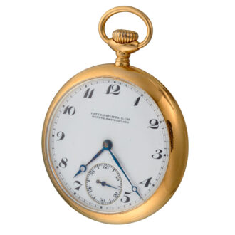 A 18 carat gold Patek Philippe pocket watch Circa 1920