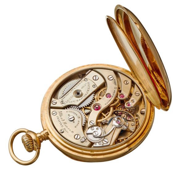 A 18 carat gold Patek Philippe pocket watch Circa 1920 A 18 carat gold Patek Philippe pocket watch Circa 1920