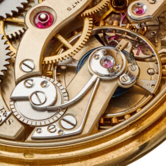 A 18 carat gold Patek Philippe pocket watch Circa 1920