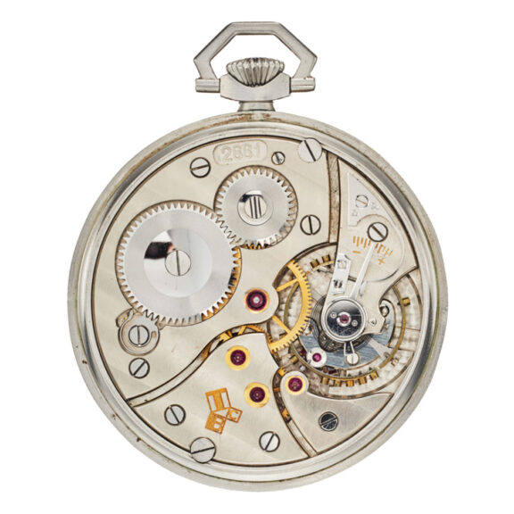Swiss horological school stainless steel lever watch Circa 1935 Swiss horological school stainless steel lever watch Circa 1935