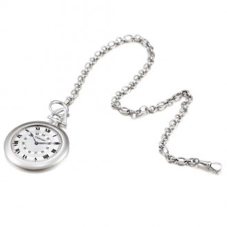 French lever watch with double chapter ring dial Circa 1994