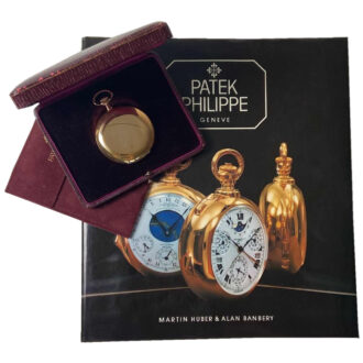 Swiss 14K yellow gold full hunter pocket watch Circa 1905