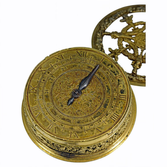German one handed Renaissance clockwatch Circa 1575 German one handed Renaissance clockwatch Circa 1575