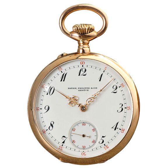 Swiss pocket watch with original box and certificate Circa 1900