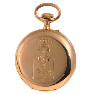 Swiss pocket watch with original box and certificate Circa 1900