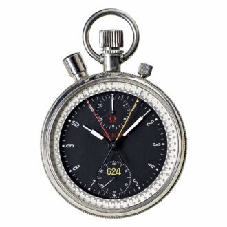 Swiss split seconds chronograph for sport timing Circa 1965