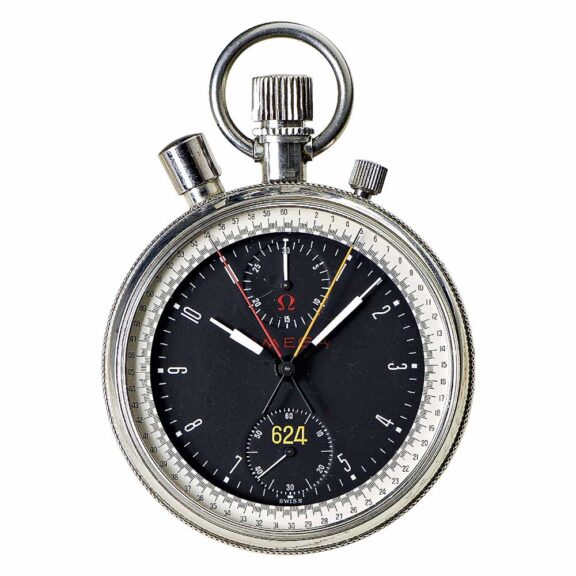 Swiss split seconds chronograph for sport timing Circa 1965