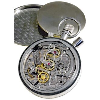 Swiss split seconds chronograph for sport timing Circa 1965