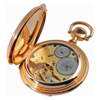 German 18k rose gold Glashütte lever chronometer Circa 1885
