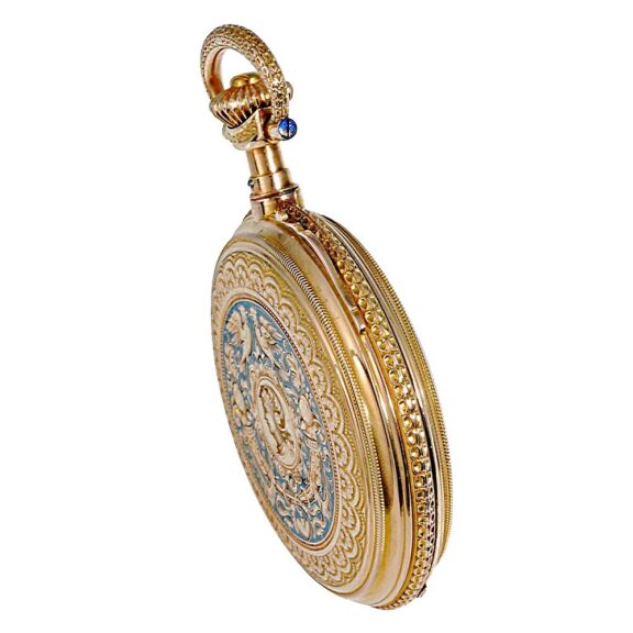 German heavy 18k pink gold Glashütte pocket watch Circa 1889 German heavy 18k pink gold Glashütte pocket watch Circa 1889