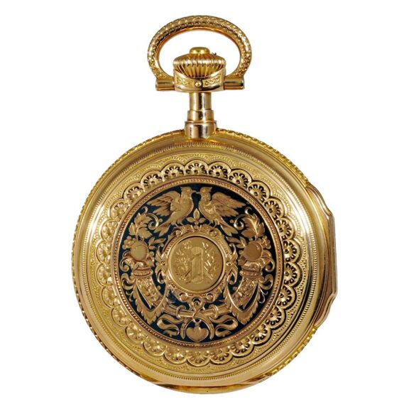 German heavy 18k pink gold Glashütte pocket watch Circa 1889 German heavy 18k pink gold Glashütte pocket watch Circa 1889