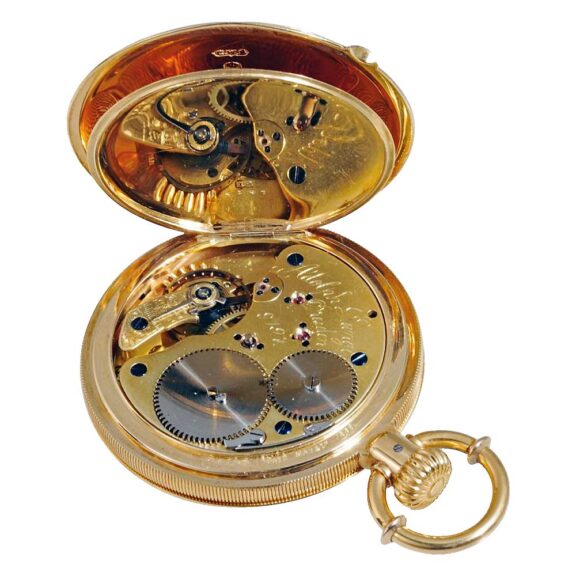 German 18k gold heavy Glashütte pocket watch Circa 1875 German 18k gold heavy Glashütte pocket watch Circa 1875