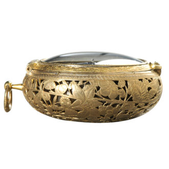 French important clock coach watch with alarm Circa 1650