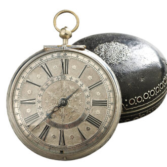 French important, early hour striking coach clock Circa 1650