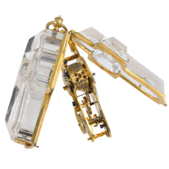 French remarkable Renaissance crucifix pendant watch Circa 1650