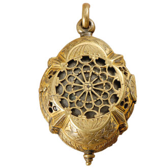 French fragment of a Renaissance pendant watch Circa 1590