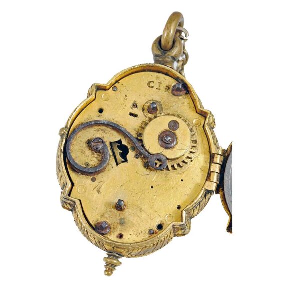 French fragment of a Renaissance pendant watch Circa 1590 French fragment of a Renaissance pendant watch Circa 1590