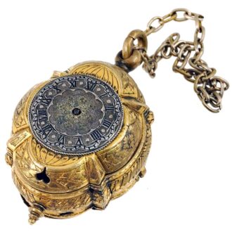 French fragment of a Renaissance pendant watch Circa 1590