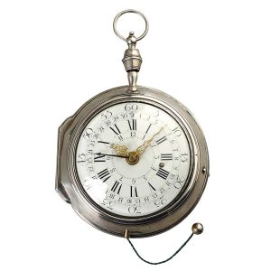 Polish coach clock with repeater, alarm and date, circa 1750