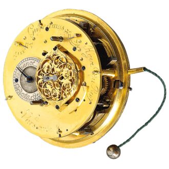 Polish coach clock with repeater, alarm and date, circa 1750