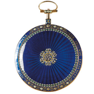 French ultra-thin watch for the German market Circa 1790