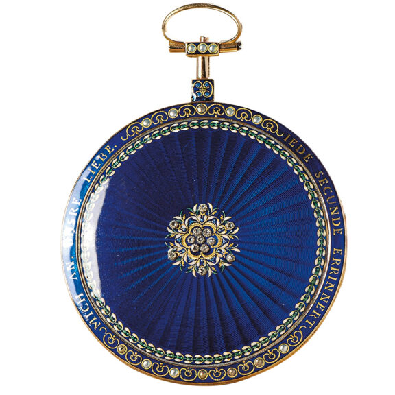French ultra-thin watch for the German market Circa 1790
