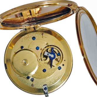 French ultra-thin watch for the German market Circa 1790