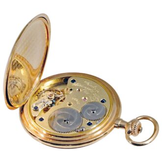 German 14k gold Glashütte pocket watch Circa 1919 German 14k gold Glashütte pocket watch Circa 1919