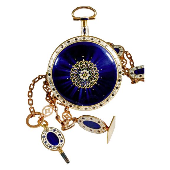 English excellent verge watch in a protective case Circa 1800 English excellent verge watch in a protective case Circa 1800