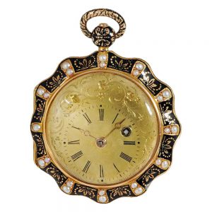 Swiss charming watch with cylinder escapement Circa 1840