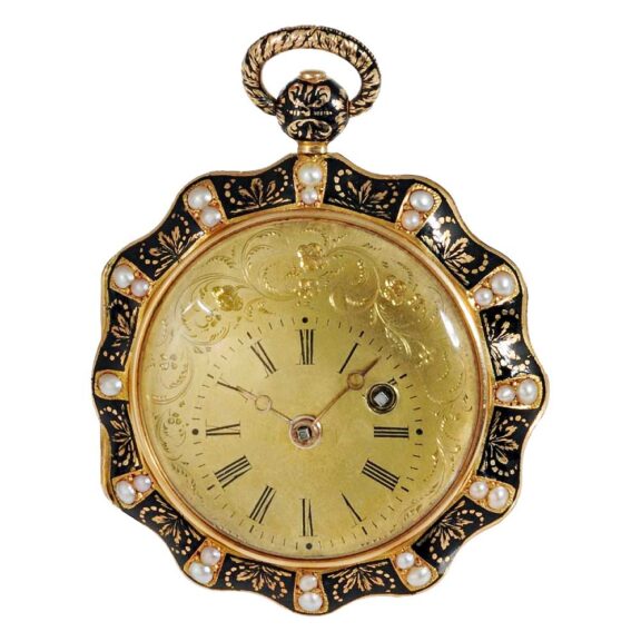 Swiss charming watch with cylinder escapement Circa 1840