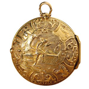 French verge pocket watch with 