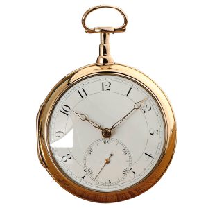 English pocket watch with cylinder escapement Circa 1798