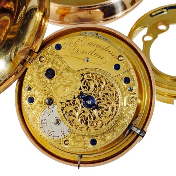 English pocket watch with cylinder escapement Circa 1798 English pocket watch with cylinder escapement Circa 1798