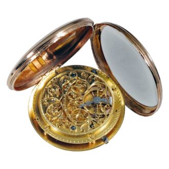 German historically important pocket watch with date Circa 1800 German historically important pocket watch with date Circa 1800