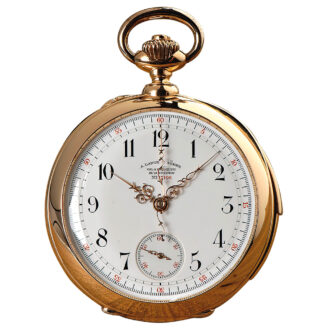 German repeating pocket watch with chronograph Circa 1887