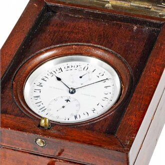 English rare chronometer for the British Royal Navy Circa 1895 English rare chronometer for the British Royal Navy Circa 1895