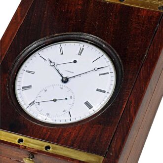 Austrian important silver deck chronometer Circa 1840