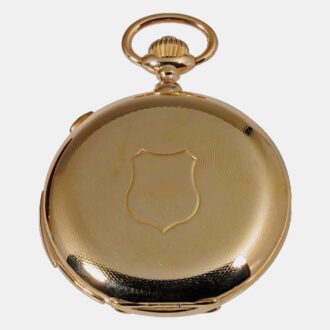 Swiss repeating pocket watch with chronograph Circa 1911
