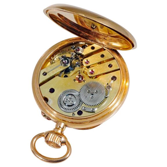 Swiss pocket watch with chronometer escapement Circa 1870 Swiss pocket watch with chronometer escapement Circa 1870