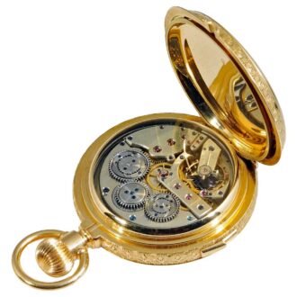 Swiss repeating watch with grande and petite sonnerie Circa 1890