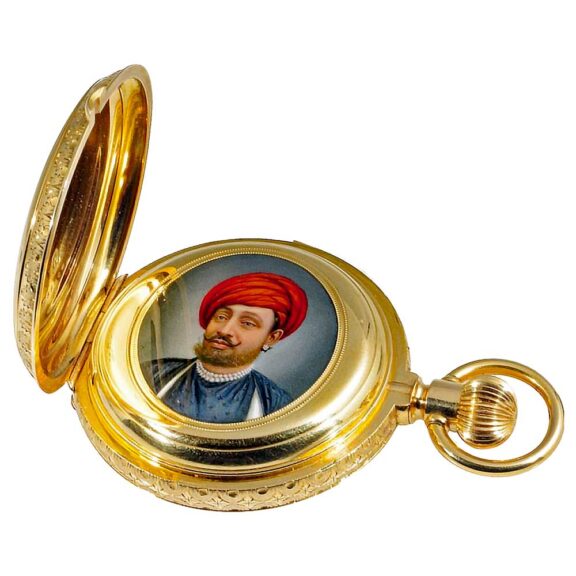 Swiss repeating watch with grande and petite sonnerie Circa 1890 Swiss repeating watch with grande and petite sonnerie Circa 1890