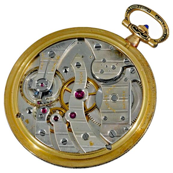 Swiss very ornamental and ultra-thin pocket watch Circa 1920 Swiss very ornamental and ultra-thin pocket watch Circa 1920